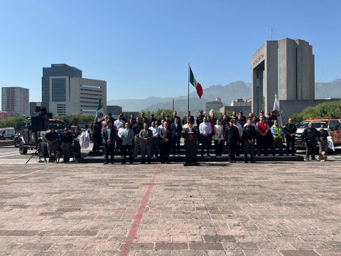 Samuel García dio banderazo al arranque del operativo Semana Santa 2025 en Nuevo León