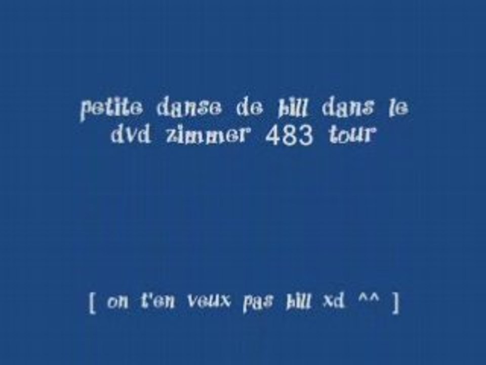 Danse de Bill