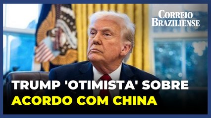 Trump está "otimista" sobre um acordo com a China, afirma Casa Branca