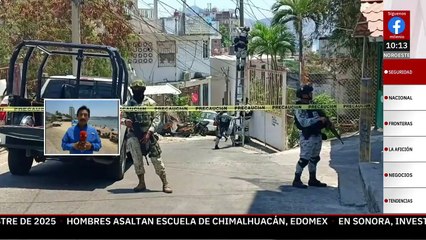 Despliegan 'Operativo Relámpago' en 5 colonias de Acapulco tras creciente violencia