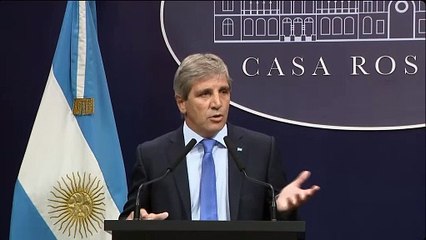 Luis Caputo: "Vamos a terminar con el cepo cambiario a partir del lunes"