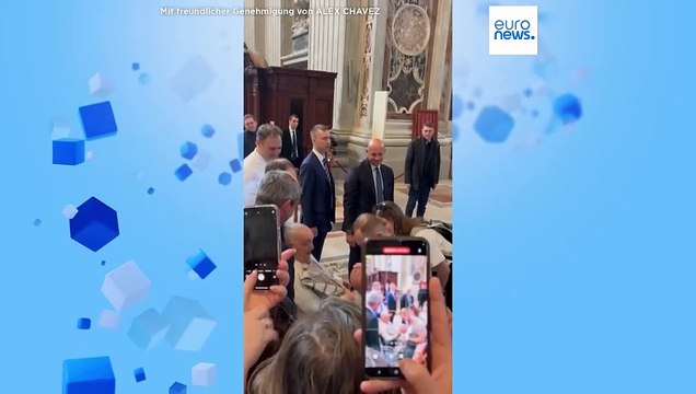 Ein royaler Besuch: Papst Franziskus trifft König Charles und Camilla