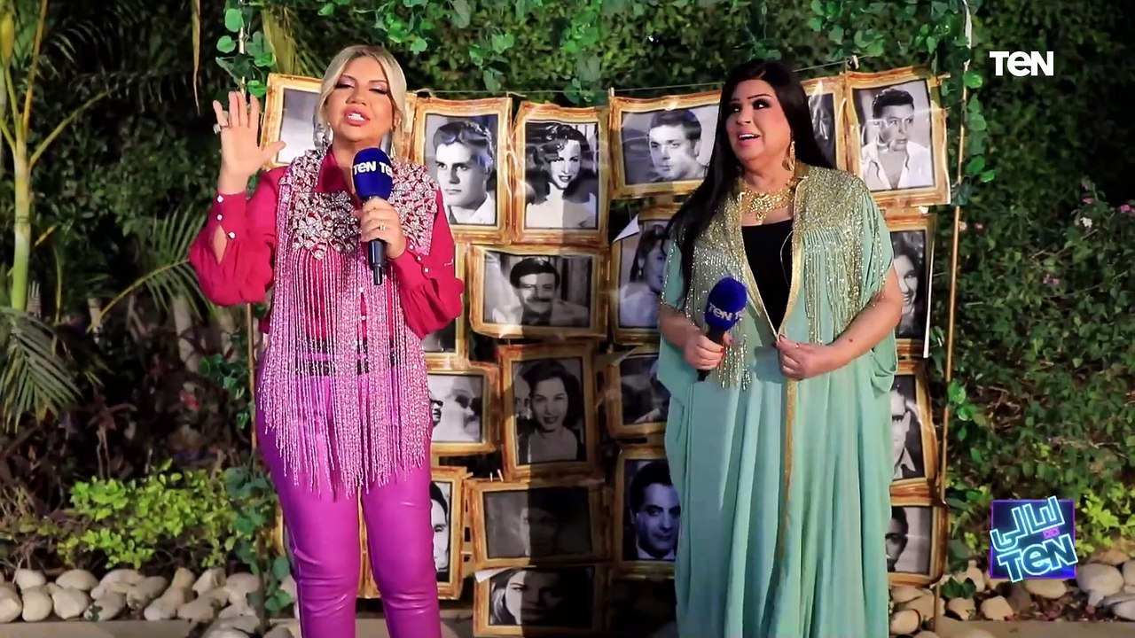 لقاء خاص مع الفنانة فيفي عبده وكواليس تعرض لأول مرة عن مسلسل العتاولة 2| ليالي TeN