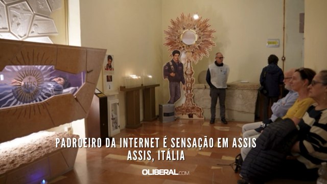 Padroeiro da Internet é sensação em Assis Assis, Itália