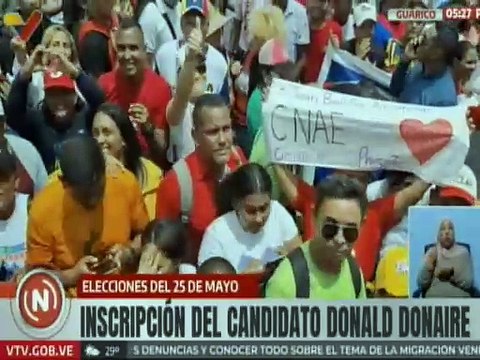 Guárico | Candidato por el GPPSB Donald Donaire formaliza su inscripción ante el CNE