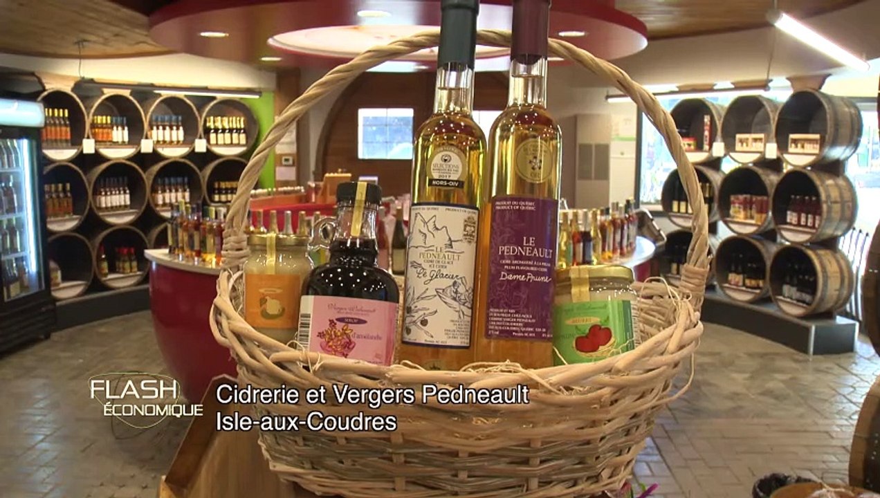 Flash économique | Cidrerie et Vergers Pedneault à L'Isle-aux-Coudres