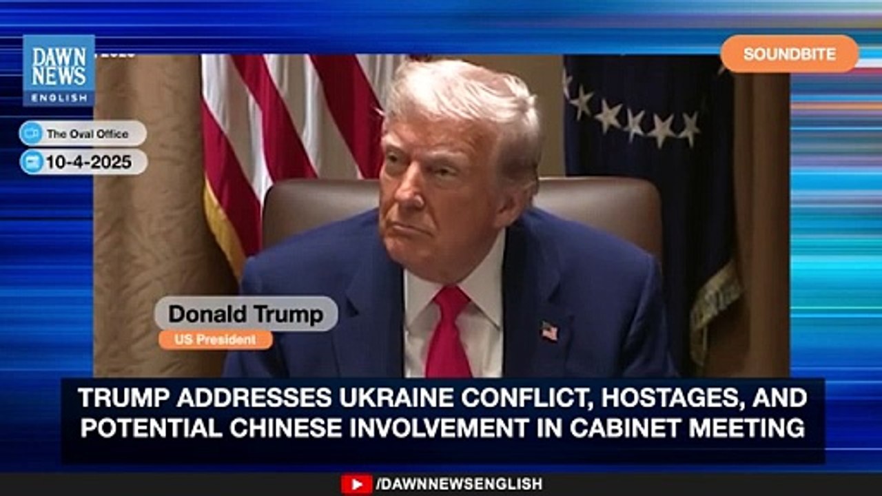 "Trump Drops Bombshell: China Secretly Behind the Ukraine War?!"