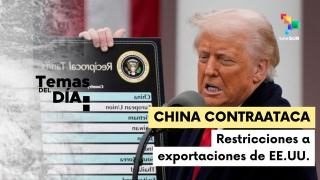 Gobierno eleva de 84 a 125% los aranceles a productos estadounidenses