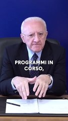 De Luca - KEEP CALM: CON GRANDE SERENITÀ, SPORTIVITÀ E SENSO DI LIBERAZIONE (11.04.25)