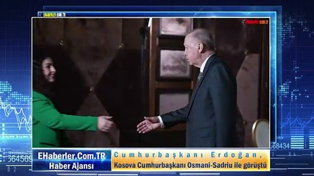 Cumhurbaşkanı Erdoğan, Kosova Cumhurbaşkanı Osmani-Sadriu ile görüştü