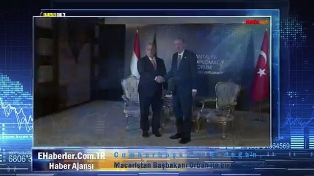 Cumhurbaşkanı Erdoğan, Macaristan Başbakanı Orban ile bir araya geldi