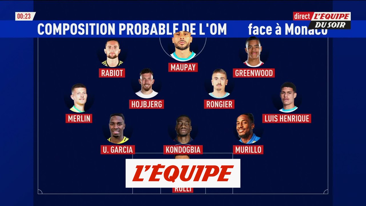 Vers une surprise Ulisses Garcia pour l'OM en défense centrale à Monaco - Foot - Ligue 1