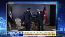 Cumhurbaşkanı Erdoğan, Suriye Cumhurbaşkanı Şara ile bir araya geldi