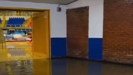 Liga vallecaucana pide ayuda por graves inundaciones en el Coliseo del Pueblo