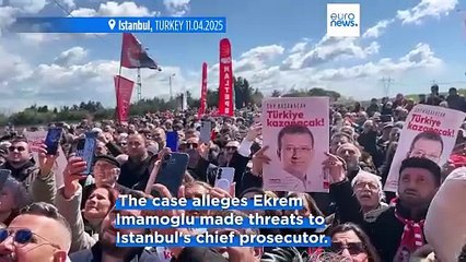 Jailed Istanbul mayor İmamoğlu appears in court on public prosecutor threat charges