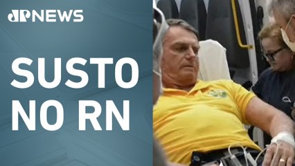 Bolsonaro segue internado com quadro estável