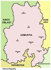 Map of Republic of Udmurtia. Peta Republik Udmurtia. Republic of Udmurtia Map. Map of Udmurtia Republic. Udmurtia Republic Map. Map of Republic of Udmurt. Udmurt Republic Map. Peta Republik Udmurt. Map of Udmurt. Peta Udmurt. Udmurt Map