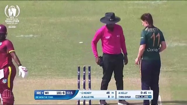 WINDIES WOMEN HOLD ON TO BEAT IRELAND