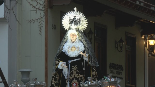 Casco Antiguo da inicio a la Semana Santa con procesión de la Virgen de los Dolores