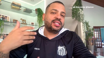 Projota comenta a apresentação do Neymar na Vila Belmiro