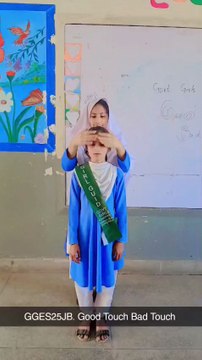 Good touch Bad Touch Awareness session at govt schools