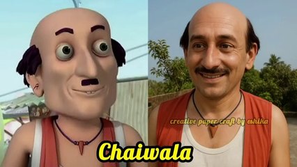 Motu Patlu Characters In Real Life