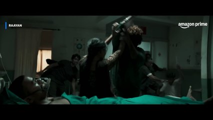 Dhanush Is Back In ACTION ft Dushara Vijayan, Selvaraghavan _ Raayan _ Fight Scene _ Prime Video IN