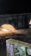Millenary Roman bridge succumbs to raging flood in Talavera de la Reina