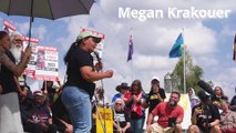 “Genocide hasn’t stopped” - Megan Krakouer