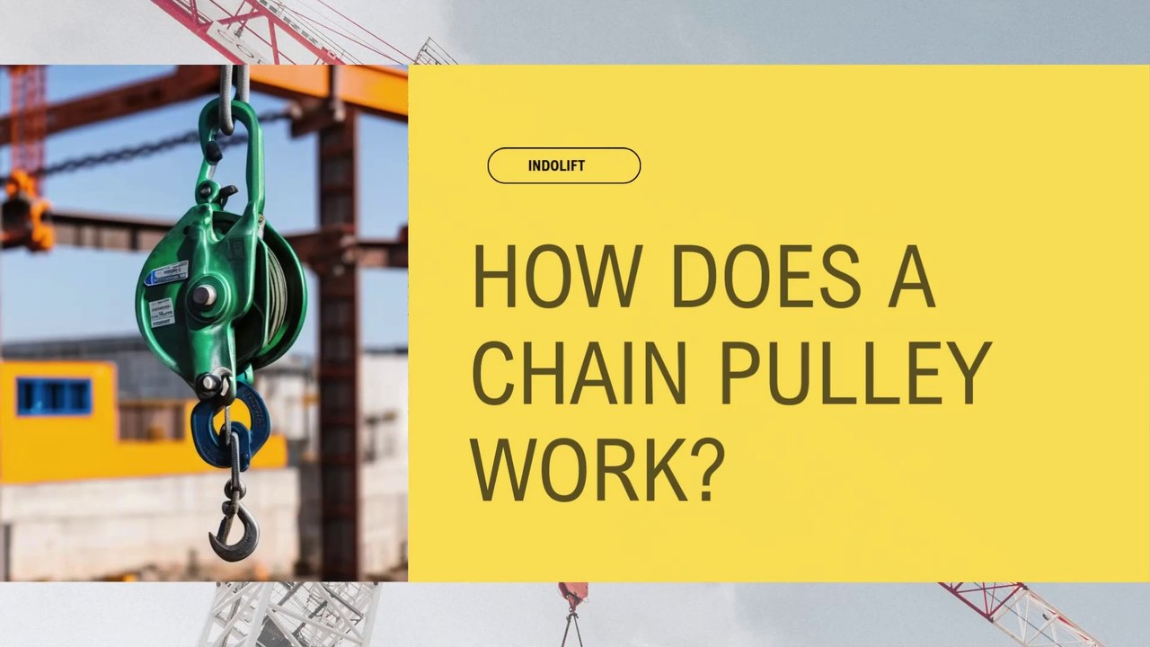 How Chain Pulley Works - video Dailymotion