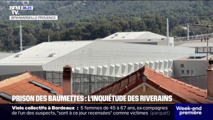 Extension de la prison des Baumettes à Marseille: l'inquiétude des riverains