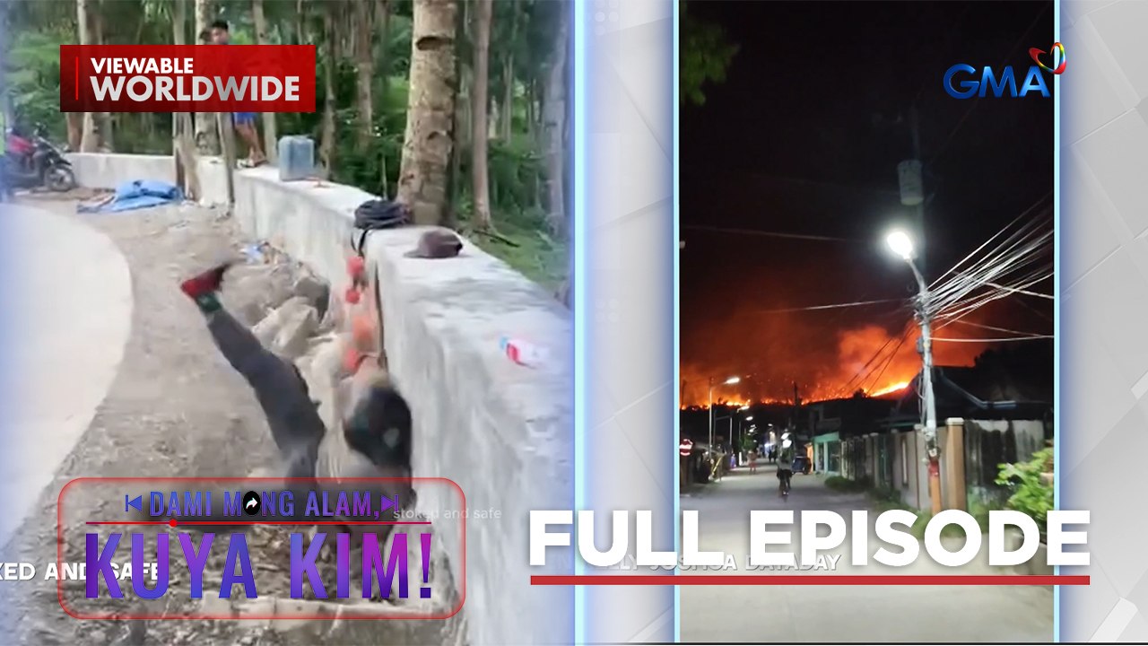 Lalaking nag-longboard, nabagok; Sunog sa bundok, anong dahilan? | Dami Mong Alam, Kuya Kim!