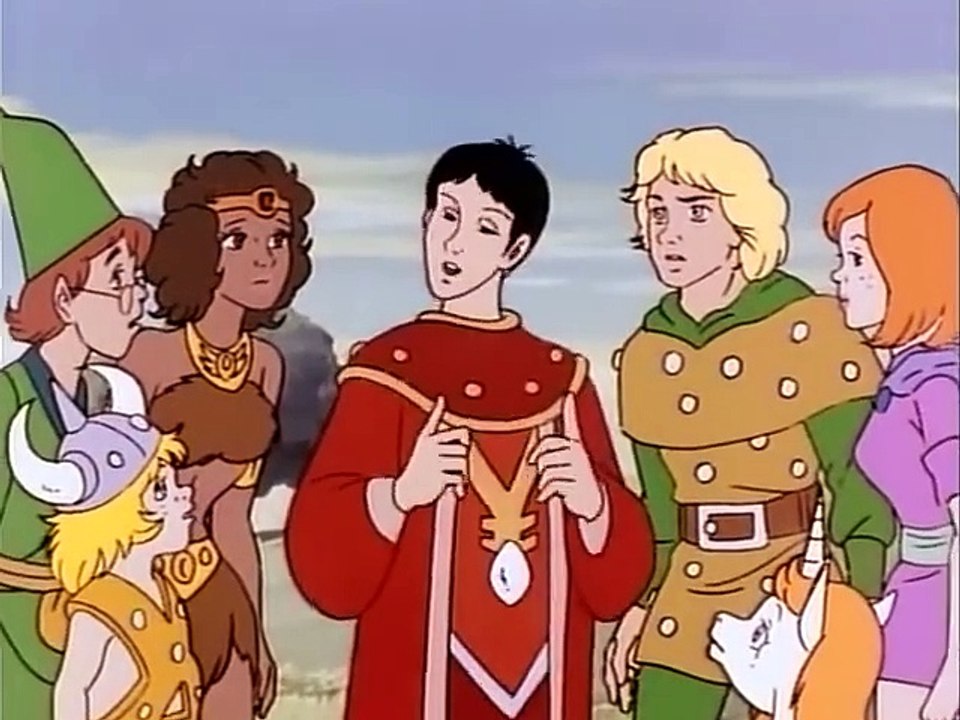 Dungeons & Dragons 18  Day of the Dungeon Master, Action Adventure Fantasy, animation, ダンジョンズ&ドラゴンズ アニメーション