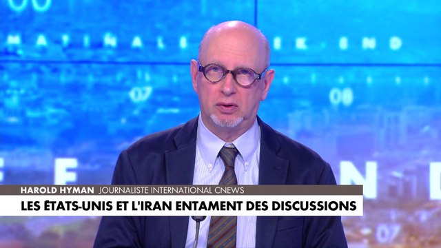 Harold Hyman revient sur les discussions entre les Etats-Unis et l'Iran