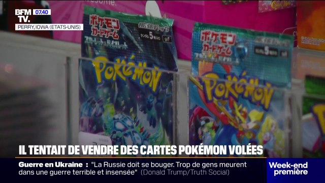 États-Unis: un homme arrêté après avoir volé plusieurs milliers de dollars de cartes Pokémon