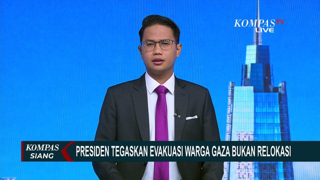 Presiden Prabowo Tegaskan Evakuasi Warga Gaza Palestina Bukan Relokasi