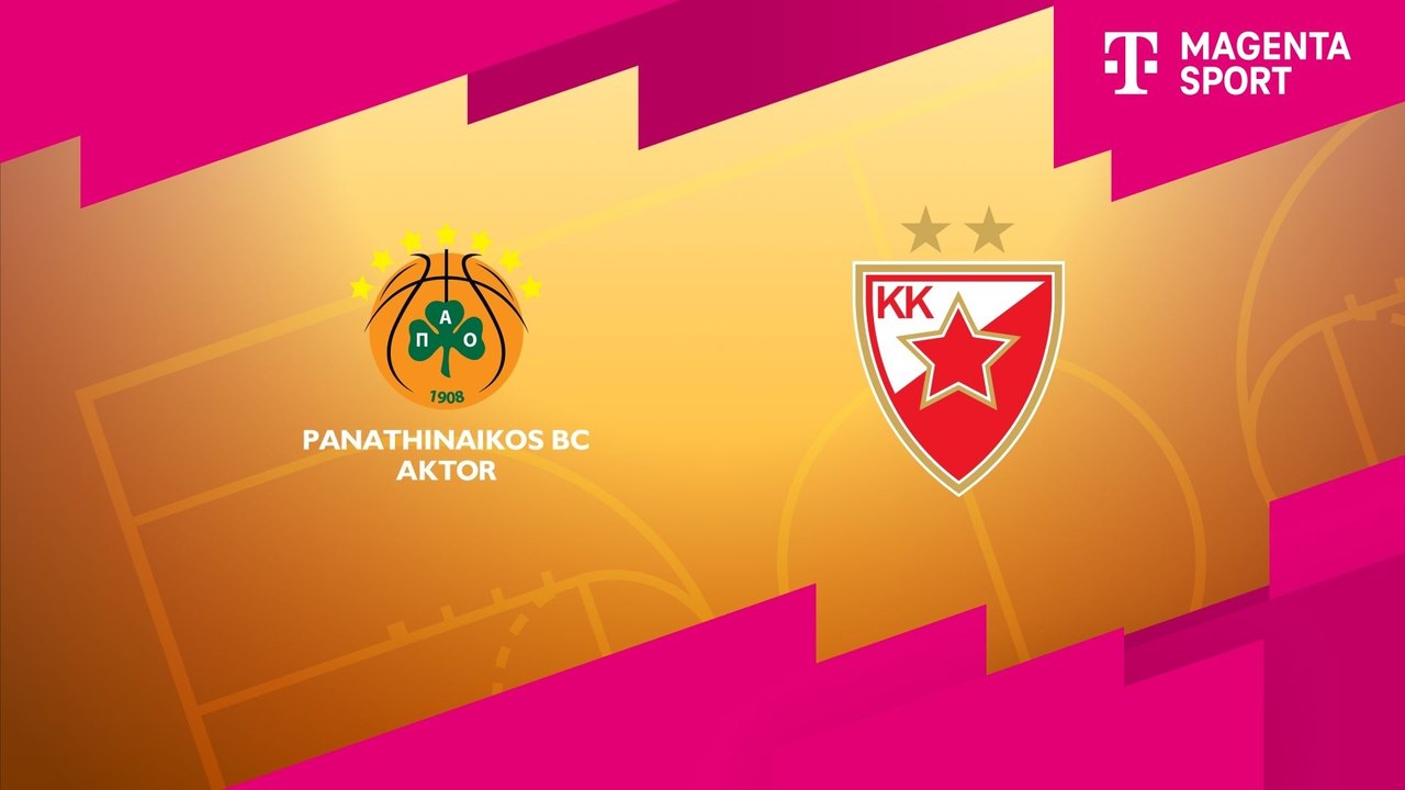 Highlights von Panathinaikos Athen - Roter Stern Belgrad