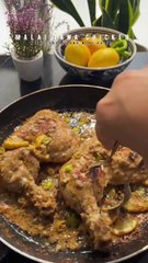 malai tawa chicken 🐔 😋 #food #cooking #tastybitesinuae