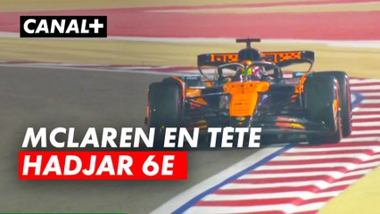 Les McLaren en tête, Hadjar 6e - Formule 1 GP de Bahrein