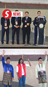 It's a three-cornered fight in Ayer Kuning by-election