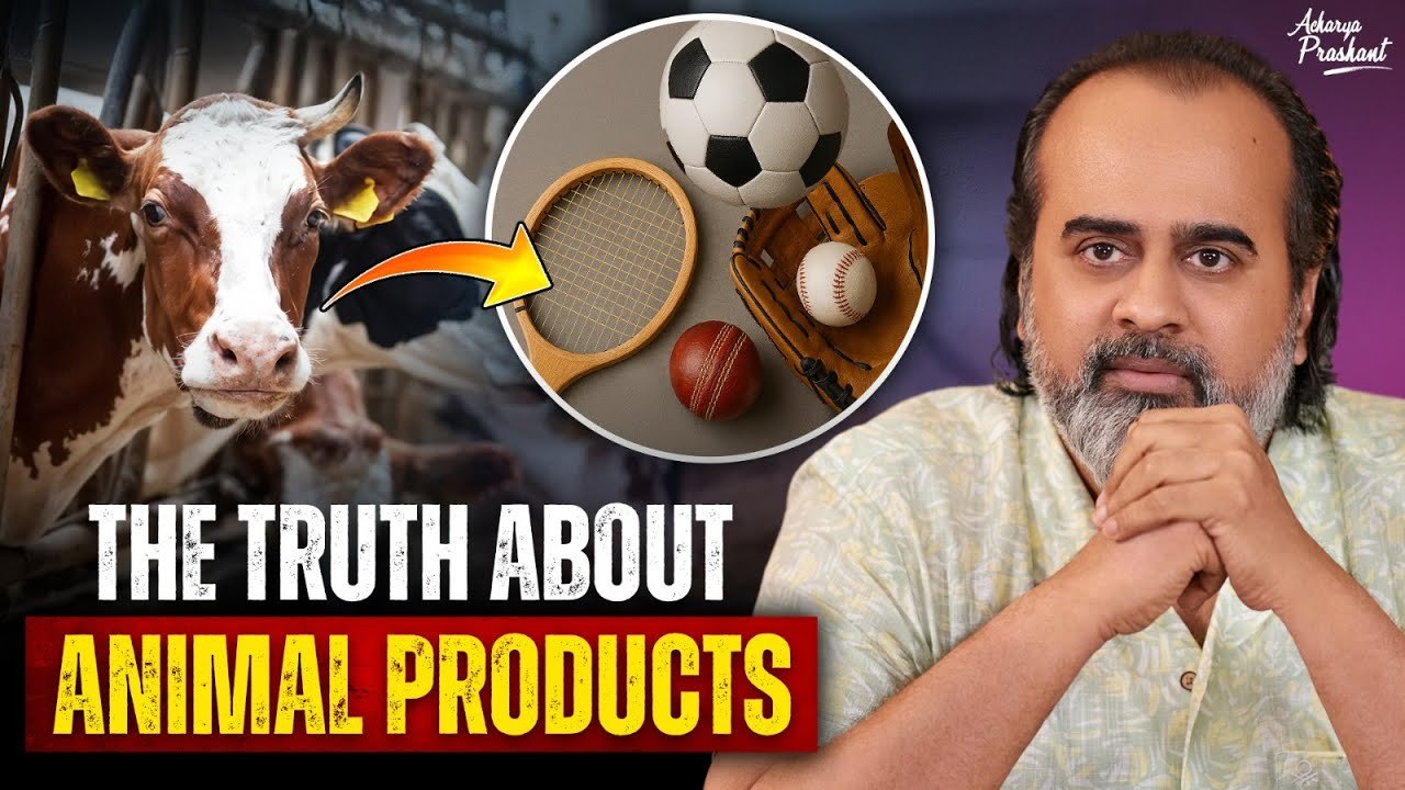Do Vegan Athletes Really Avoid Animal Cruelty? || Acharya Prashant (2024)