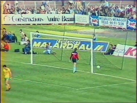 BORDEAUX - NANTES - 1981 - SAISON 1981/1982 -