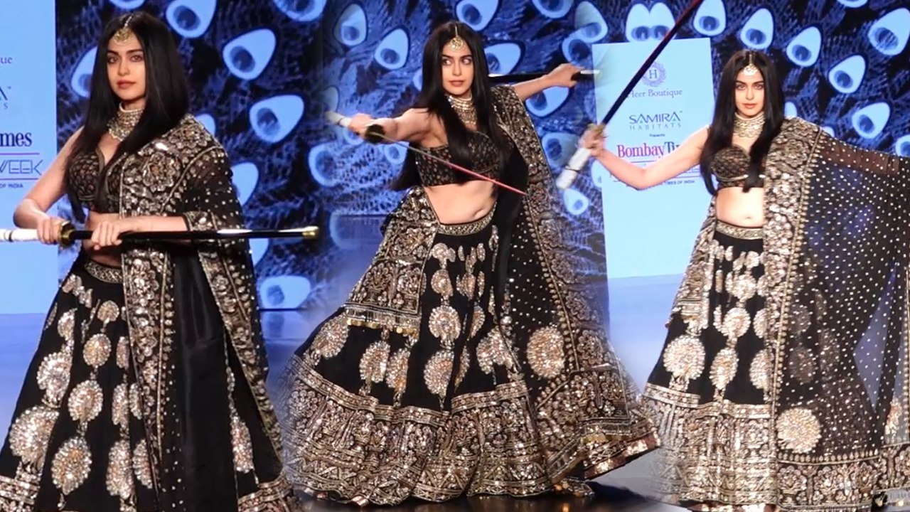 Adah Sharma Shares Her Love For Nature And Animals At Bombay Times Fashion Week