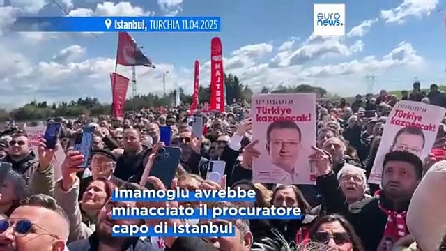 Il sindaco di Istanbul İmamoğlu compare in tribunale per difendersi contro le accuse