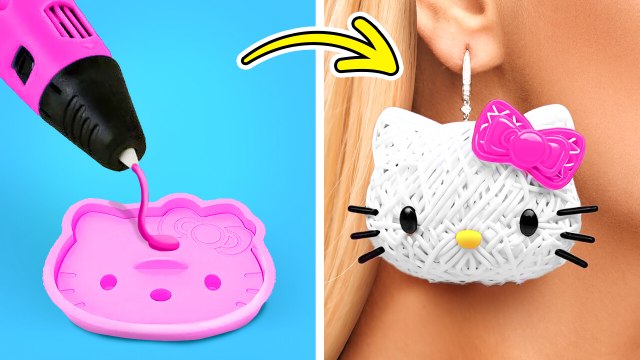 DIY 3D Pen Ideas! 😍 Crafts You Can Make at Home! 3D Pen vs Epoxy Resin
