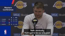Lakers will be 'a hard team to beat' in playoffs - Doncic