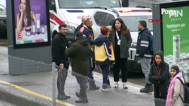 Avcılar'da metrobüs kazası! Yaralılar var