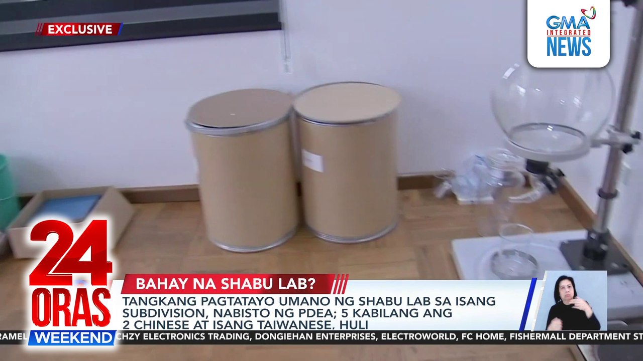 Tangkang pagtatayo umano ng shabu lab sa isang...