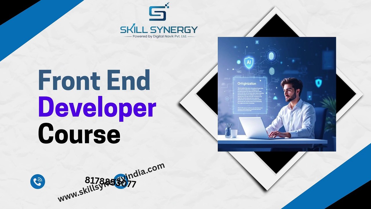 Front End Developer course - video Dailymotion