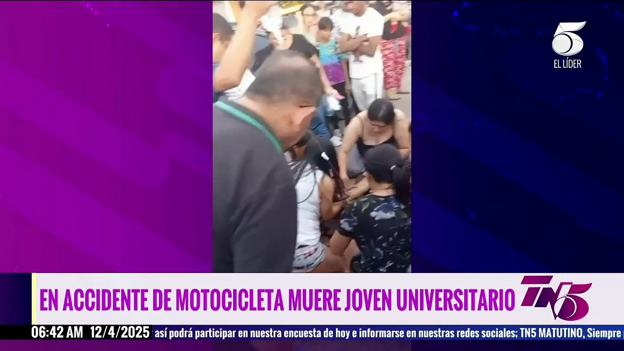 Muere estudiante universitario en accidente en moto en Tegucigalpa